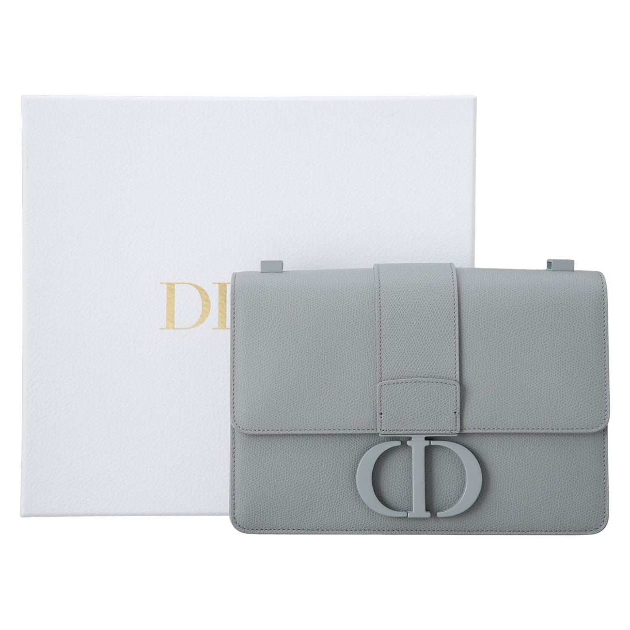 CHRISTIAN DIOR(USED)디올 30몽테인 숄더백 스톤그레이